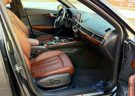 2018 Audi A4 Premium Plus from USA, damaged, VIN WAULMAF44JA120572